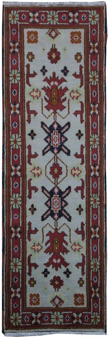 2' 0" x 6' 6" India Kazak Runner image 0