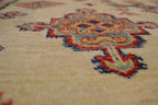 6' 1" x 7' 9" Pakistan Kazak Rug image 3