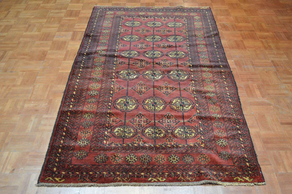 4' 0" x 6' 9" Afghanistan Belouch Rug image 1