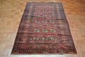 4' 0" x 6' 9" Afghanistan Belouch Rug image 1