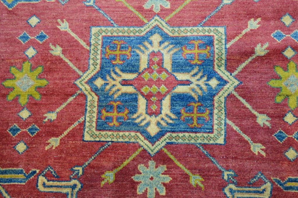 4' 3" x 6' 2" Pakistan Kazak Rug image 4