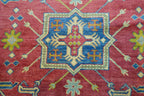 4' 3" x 6' 2" Pakistan Kazak Rug image 4