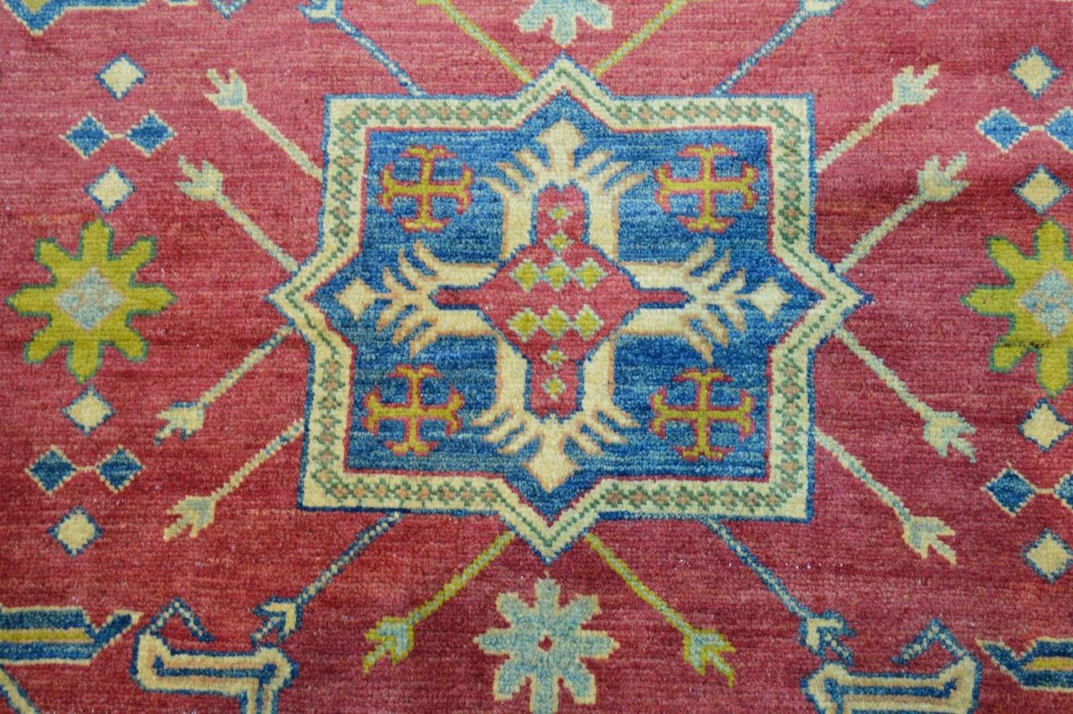 4' 3" x 6' 2" Pakistan Kazak Rug image 4