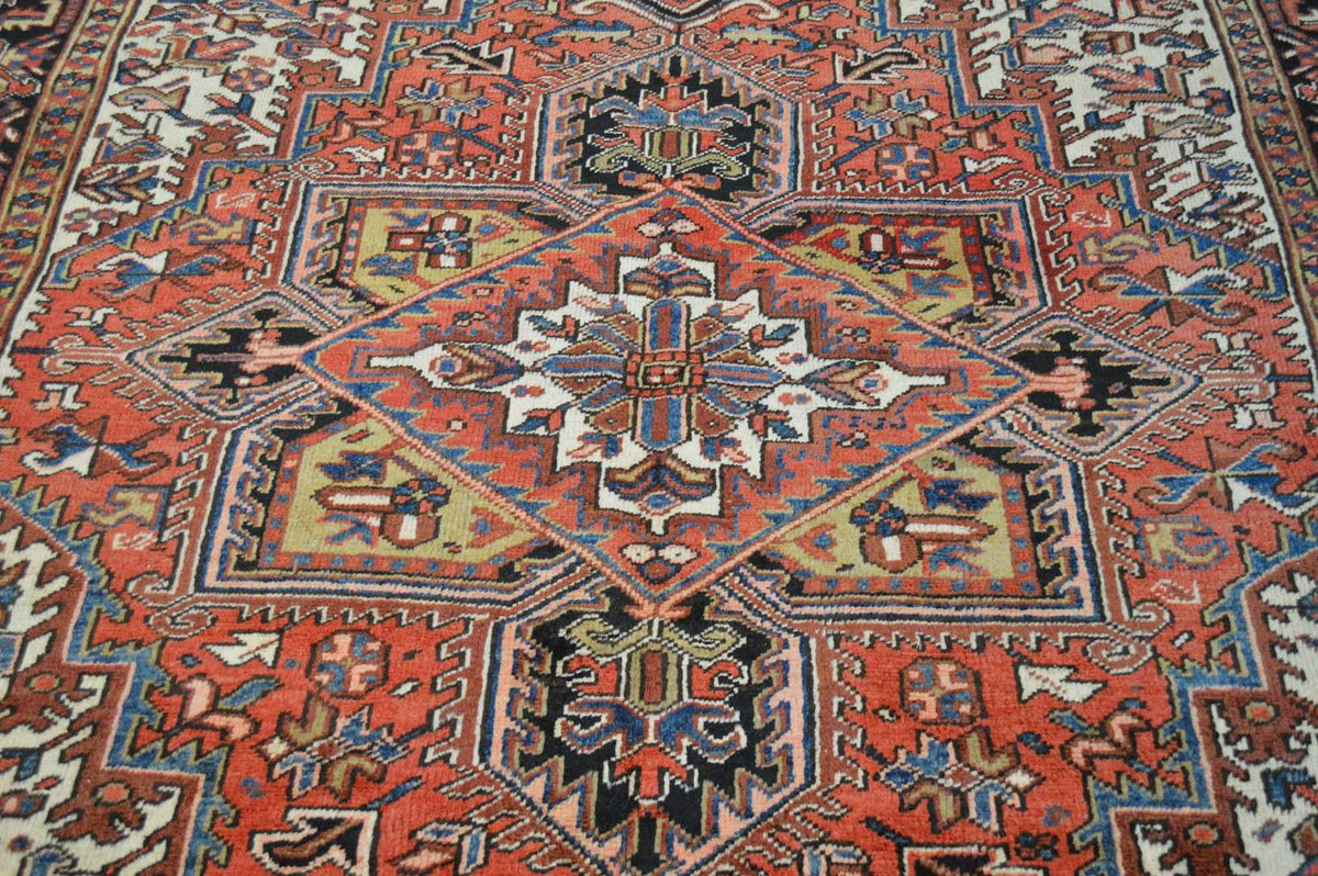 7' 6" x 10' 2" Persian Heriz Rug image 5