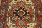 4' 0" x 6' 0" India Serapi Rug image 5