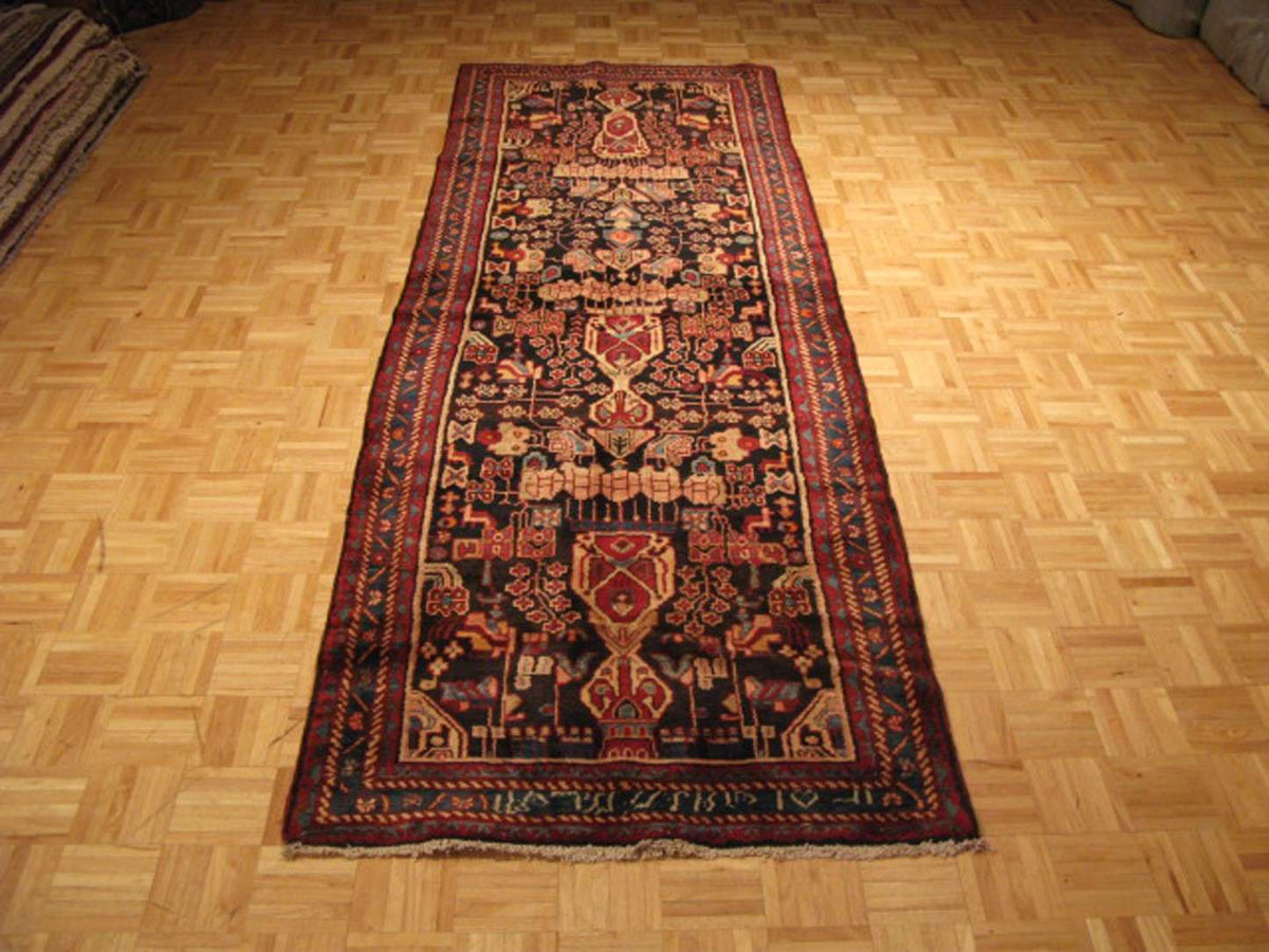 3' 7" x 10' 5" Persian Nahavand Runner image 1