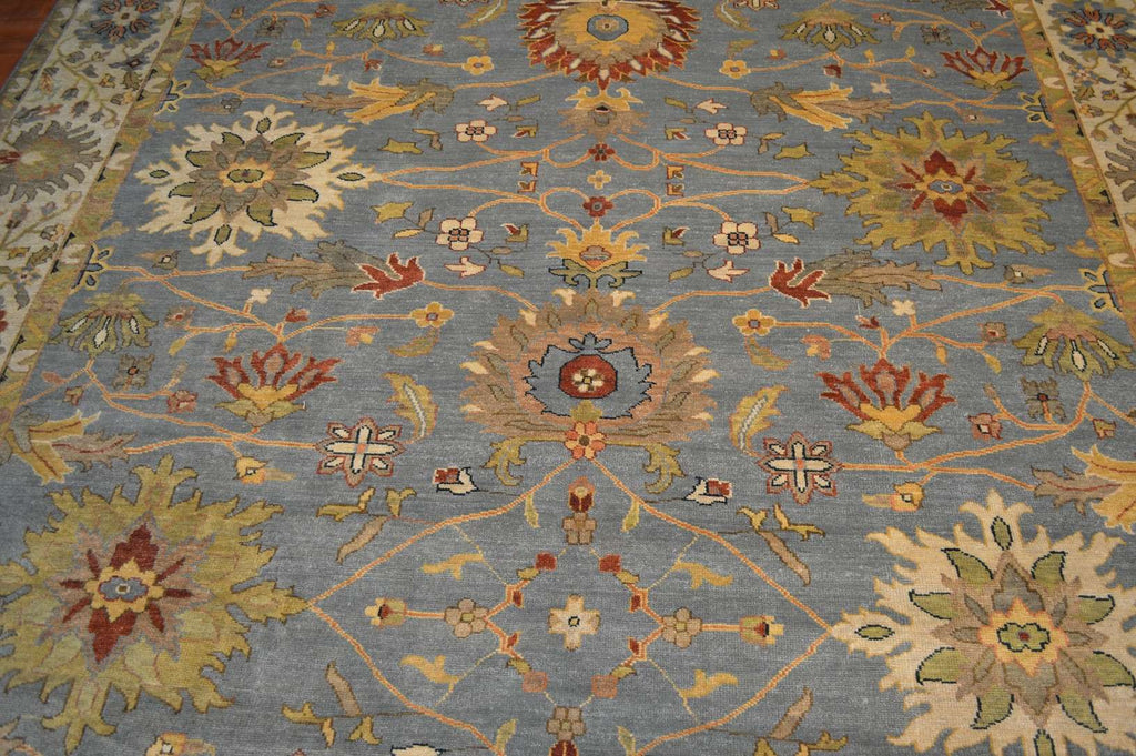 9' 1" x 11' 8" India Mahal Rug image 12