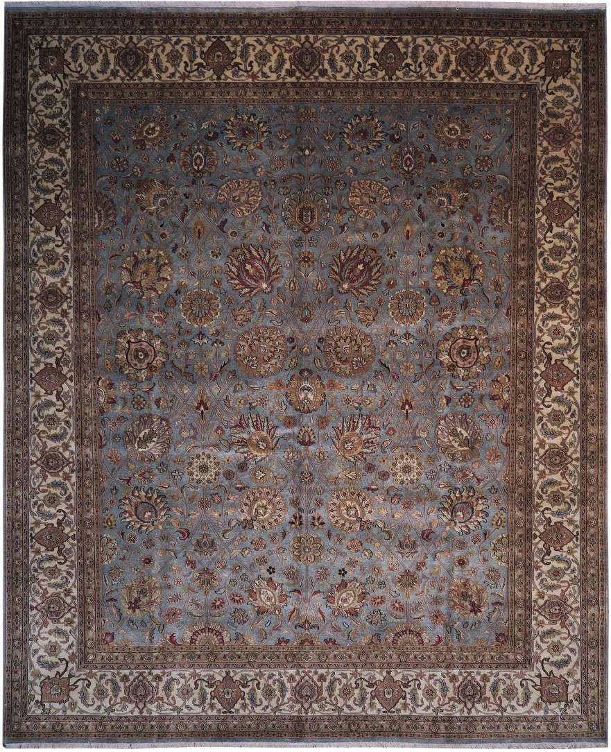 8' 2" x 10' 0" India Agra Rug image 0