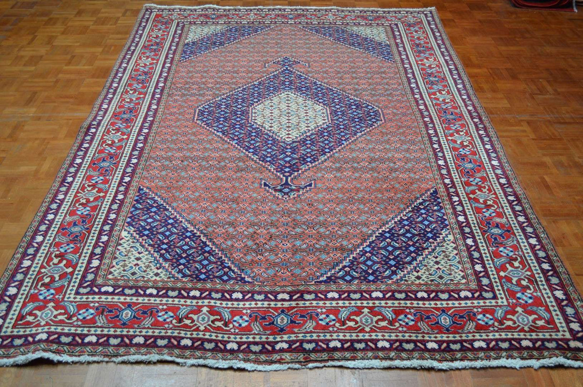 6' 2" x 9' 7" Persian Ardabil Rug image 1
