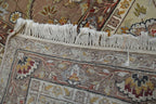 7' 8" x 9' 9" India Agra Rug image 5