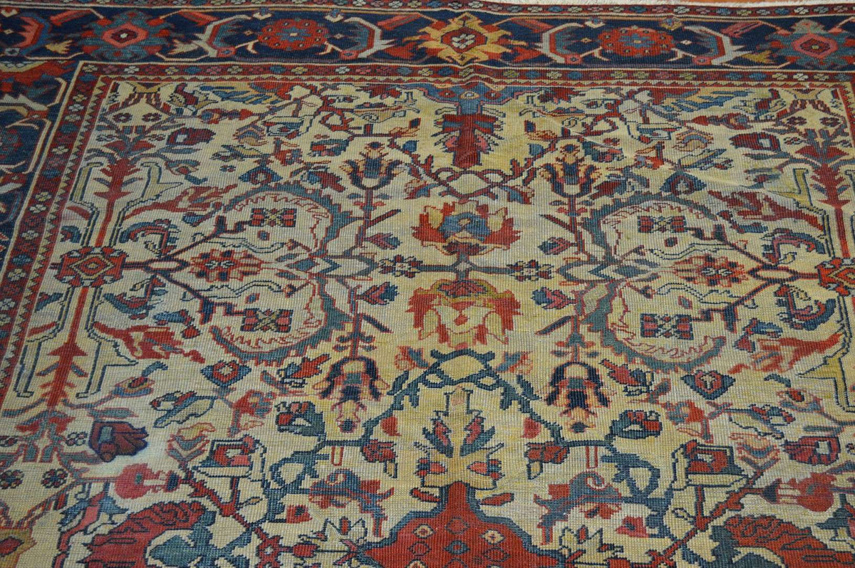 6' 9" x 9' 9" Persian Mahal Rug image 4