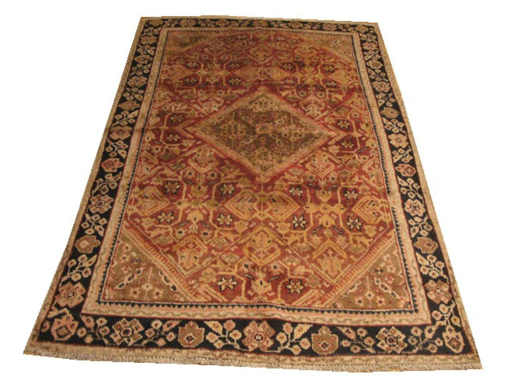4' 4" x 6' 9" Vintage Mahal Rug image 0