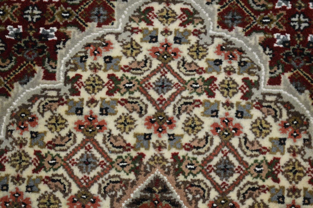 8' 1" x 8' 2" India Bijar Square Rug image 7