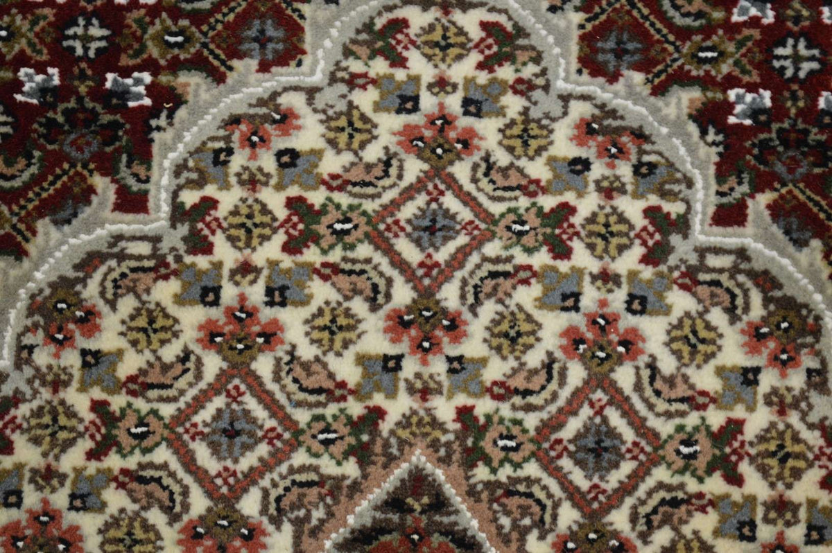 8' 1" x 8' 2" India Bijar Square Rug image 7