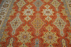 8' 1" x 9' 9" India Agra Rug image 6