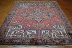 7' 8" x 10' 6" Persian Heriz Rug image 1