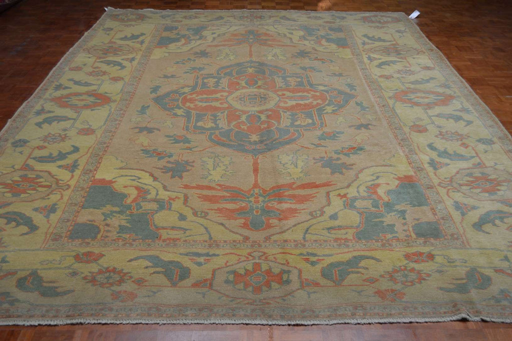 10' 4" x 14' 7" Turkish Oushak Rug image 11