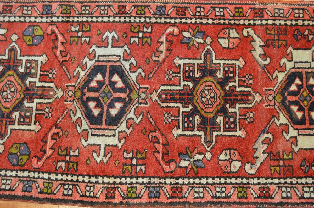 2' 3" x 14' 2" Persian Heriz Runner image 8