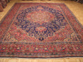 9' 8" x 13' 0" Persian Mashhad Rug image 3