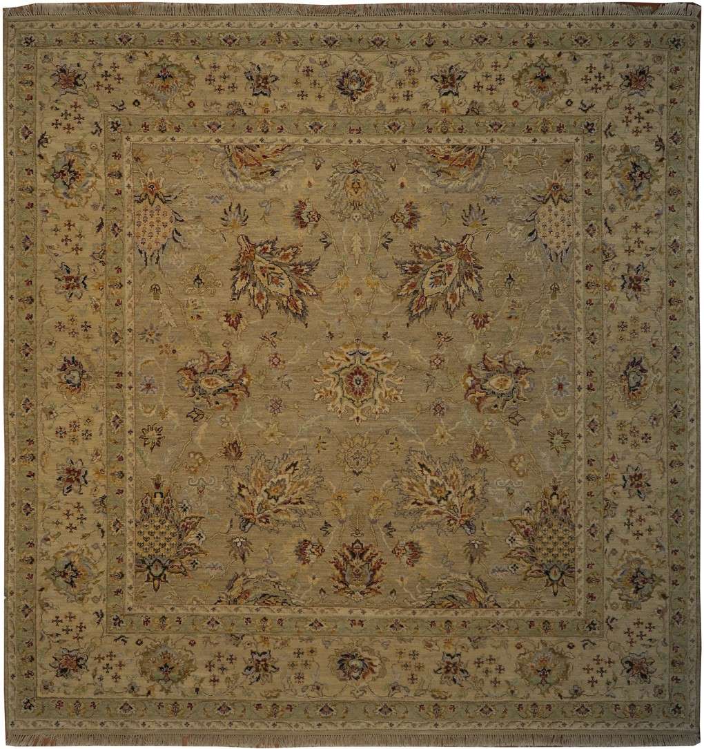 8' 0" x 8' 3" India Sultanabad Square Rug image 0