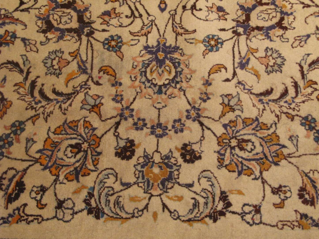 11' 4" x 13' 1" Persian Mashhad Rug image 7