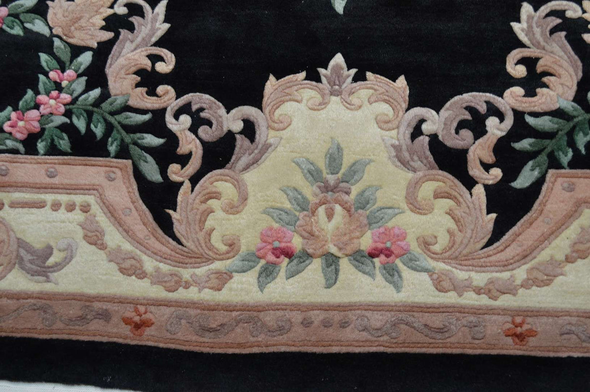 8' 0" x 10' 9" China Aubusson Rug image 5