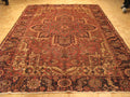 7' 9" x 11' 1" Persian Heriz Rug image 1