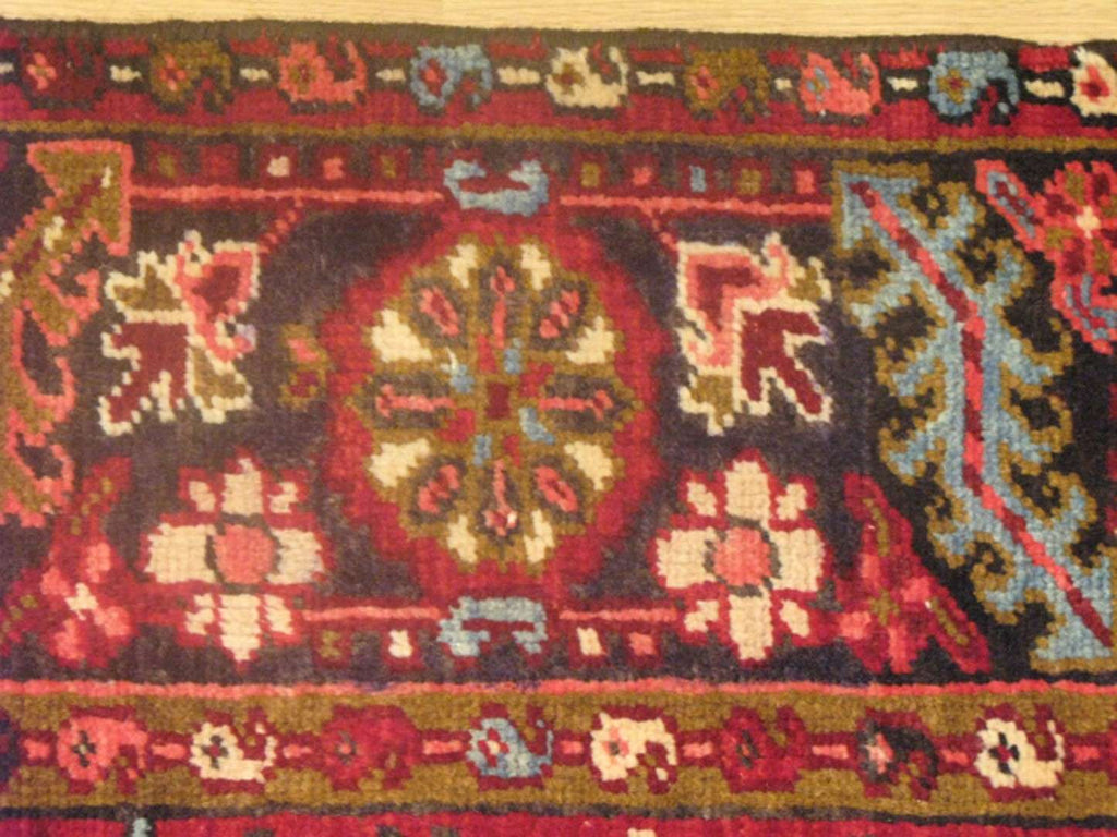 7' 3" x 10' 4" Persian Heriz Rug image 6