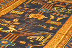 3'5'' x 10'3'' Persian Hamadan Runner image 4