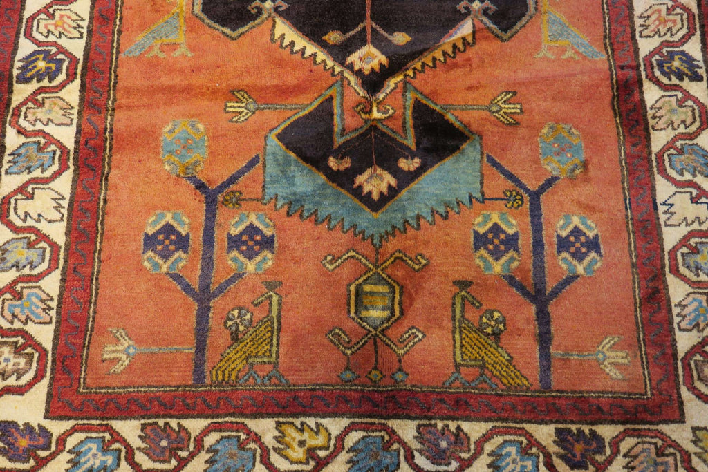 3' 8" x 5' 4" Persian Hamadan Rug image 3