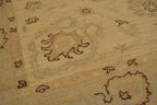 5' 0" x 5' 1" Pakistan Peshawar Square Rug image 6