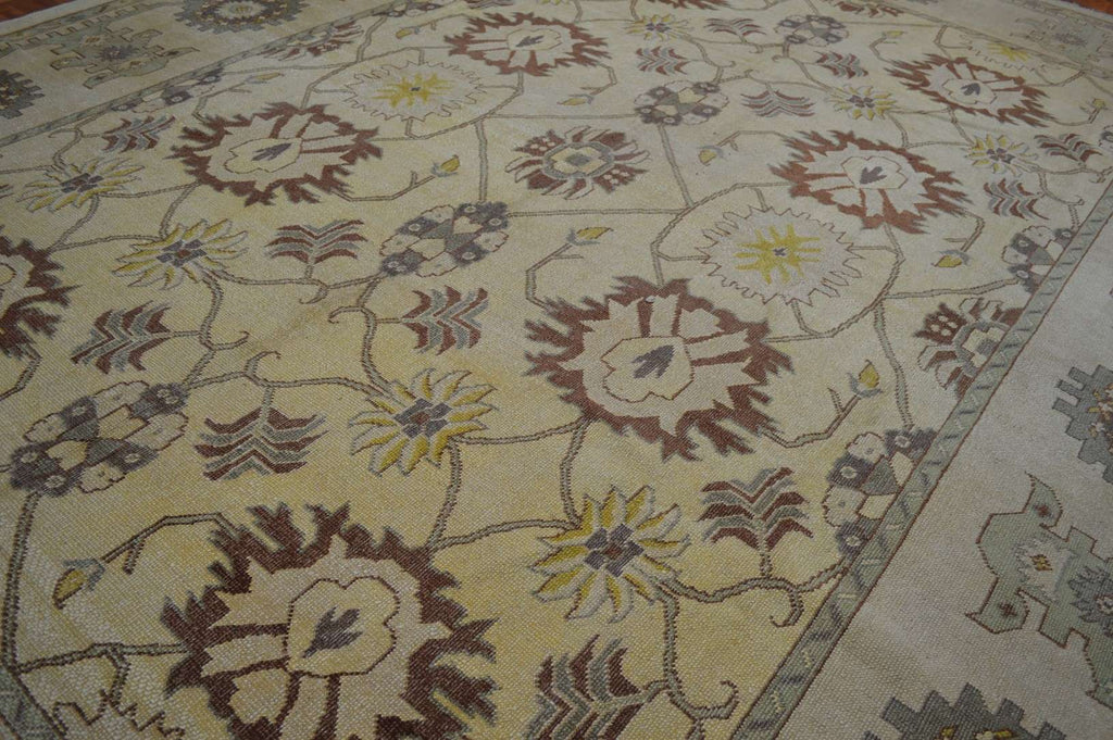 10' 7" x 13' 2" Turkish Oushak Rug image 3