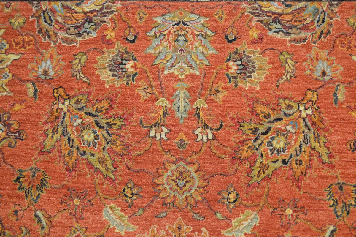 8' 0" x 8' 2" India Sultanabad Square Rug image 7
