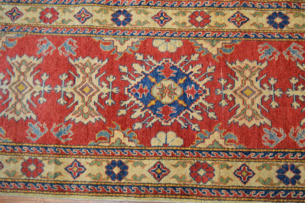 2' 7" x 10' 7" Pakistan Kazak Runner image 7
