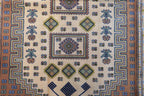 4' 2" x 5' 2" Persian Turkeman Rug image 8