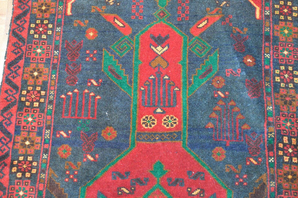 2' 7" x 4' 5" Afghanistan Belouch Rug image 8