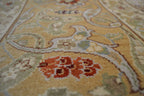 9' 0" x 11' 9" India Agra Rug image 4
