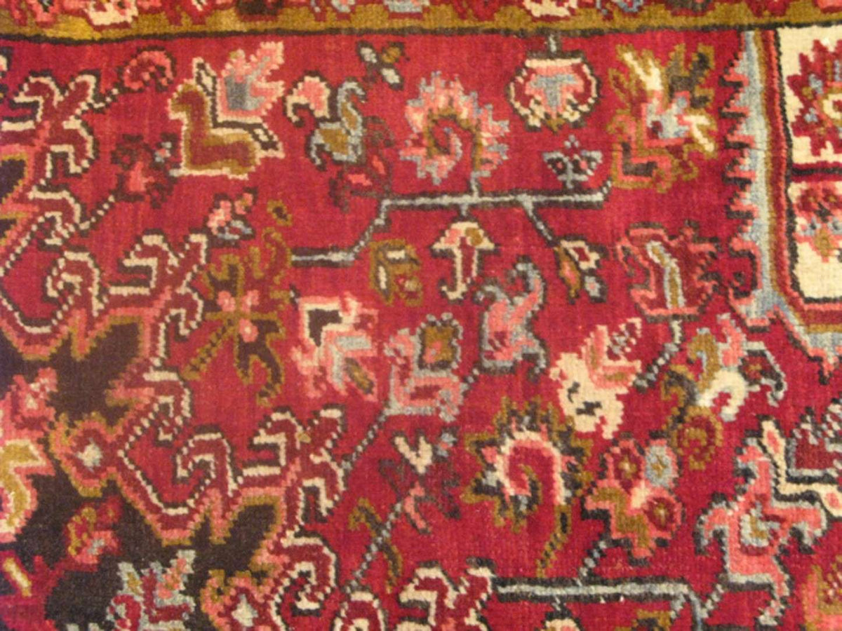 7' 3" x 10' 4" Persian Heriz Rug image 4