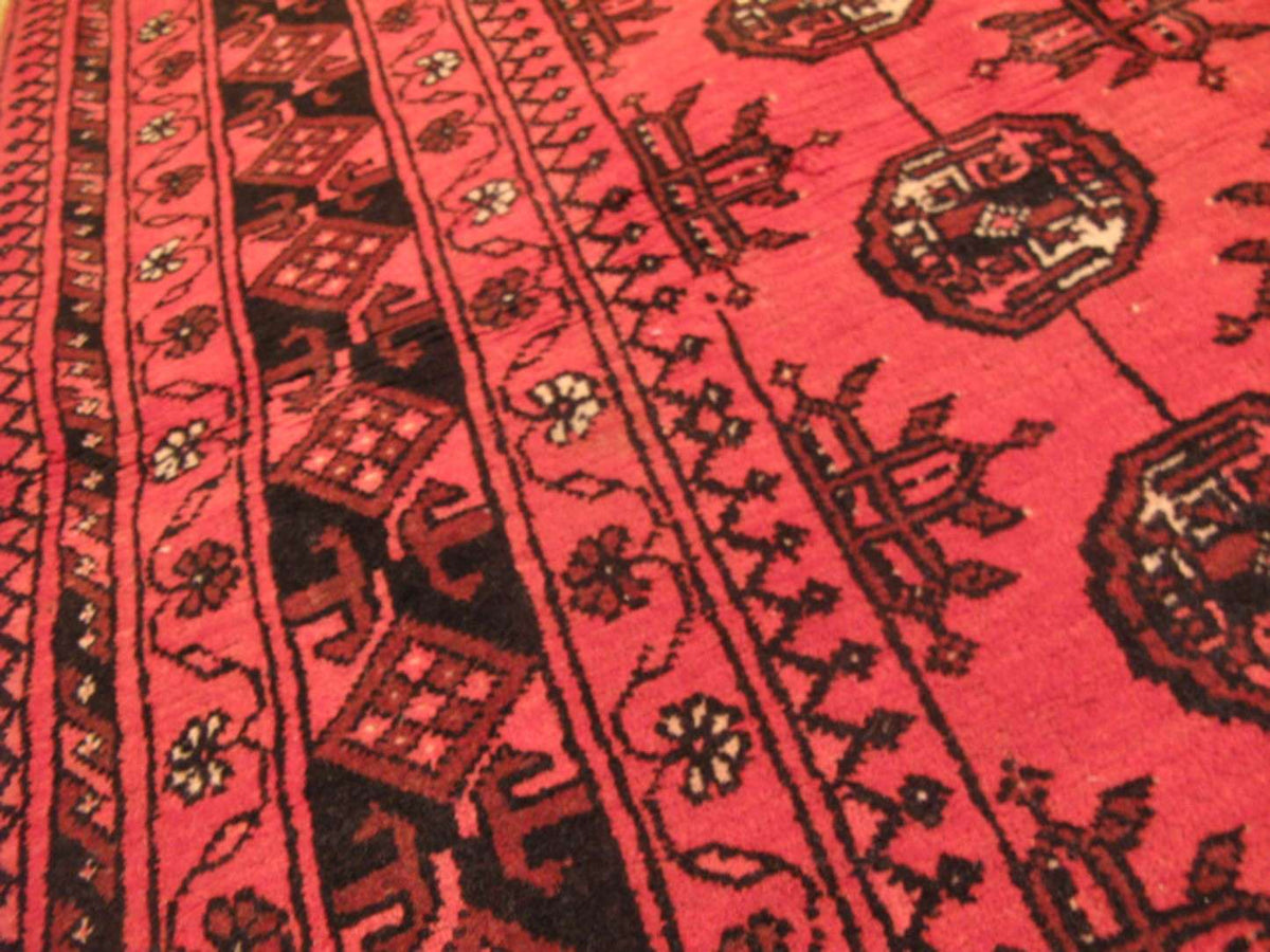 3' 4" x 6' 1" Persian Turkmen Rug image 10