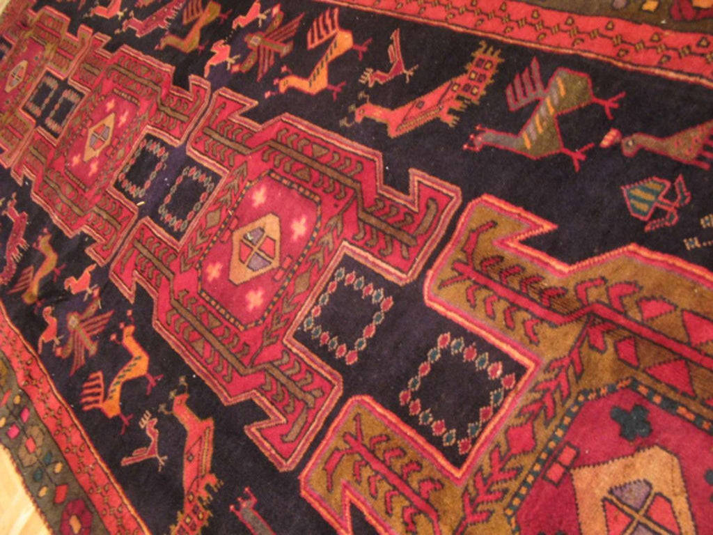 4' 2" x 10' 1" Persian Meshkin Runner image 10
