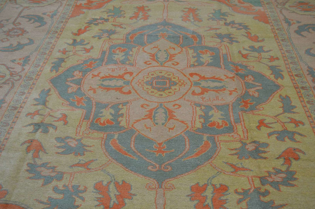 10' 0" x 14' 8" Turkish Oushak Rug image 2