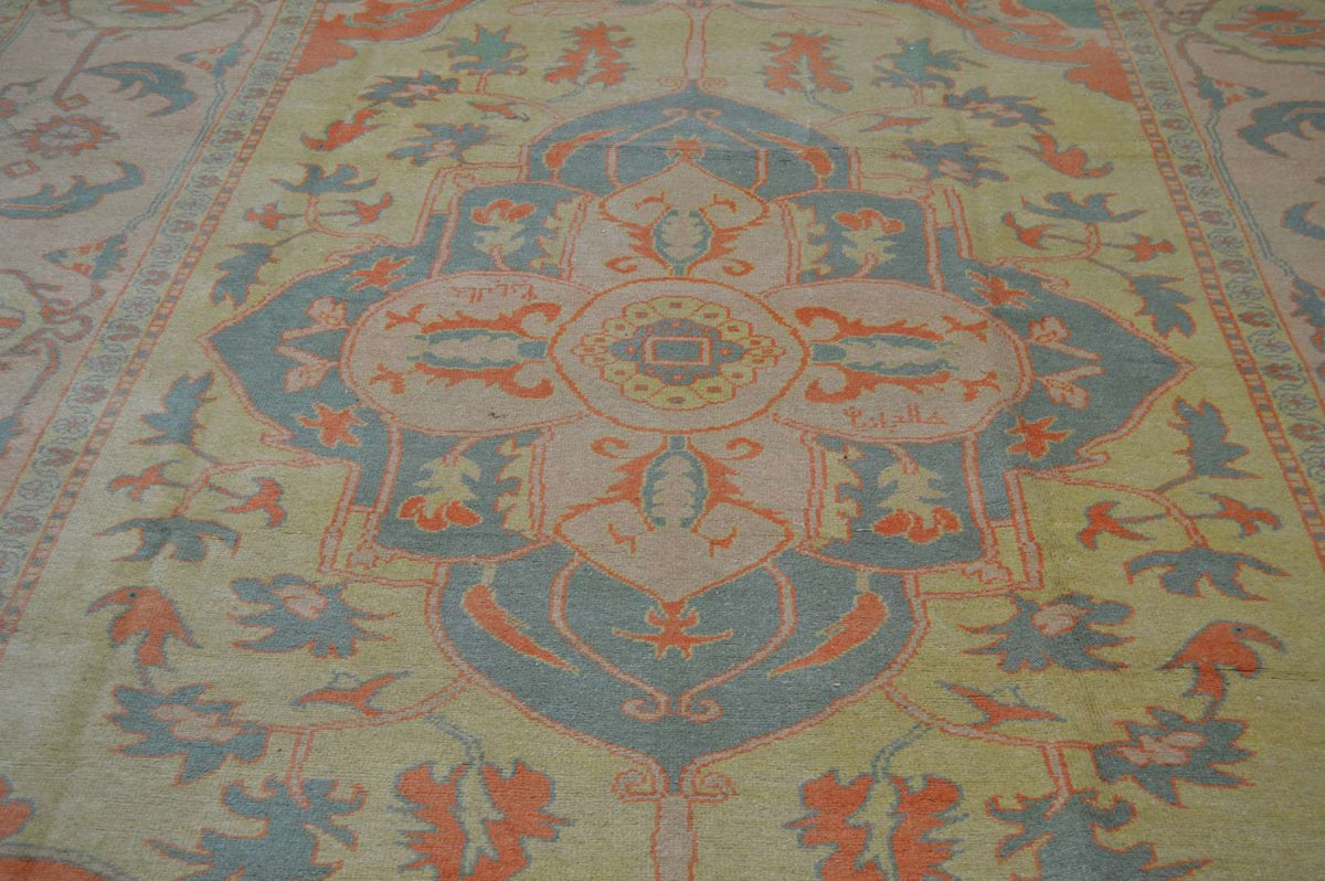10' 0" x 14' 8" Turkish Oushak Rug image 2