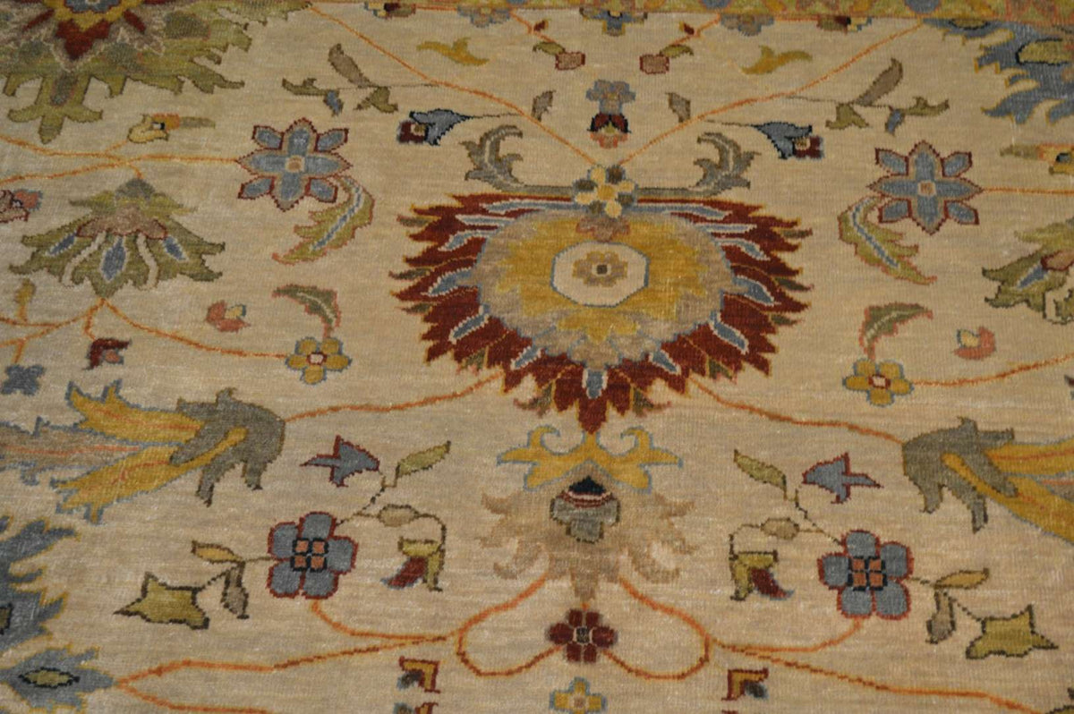 9' 0" x 11' 5" India Mahal Rug image 3