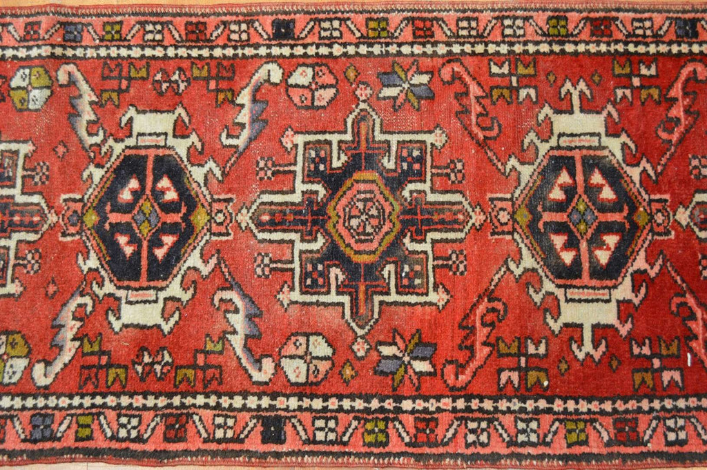 2' 3" x 14' 2" Persian Heriz Runner image 9