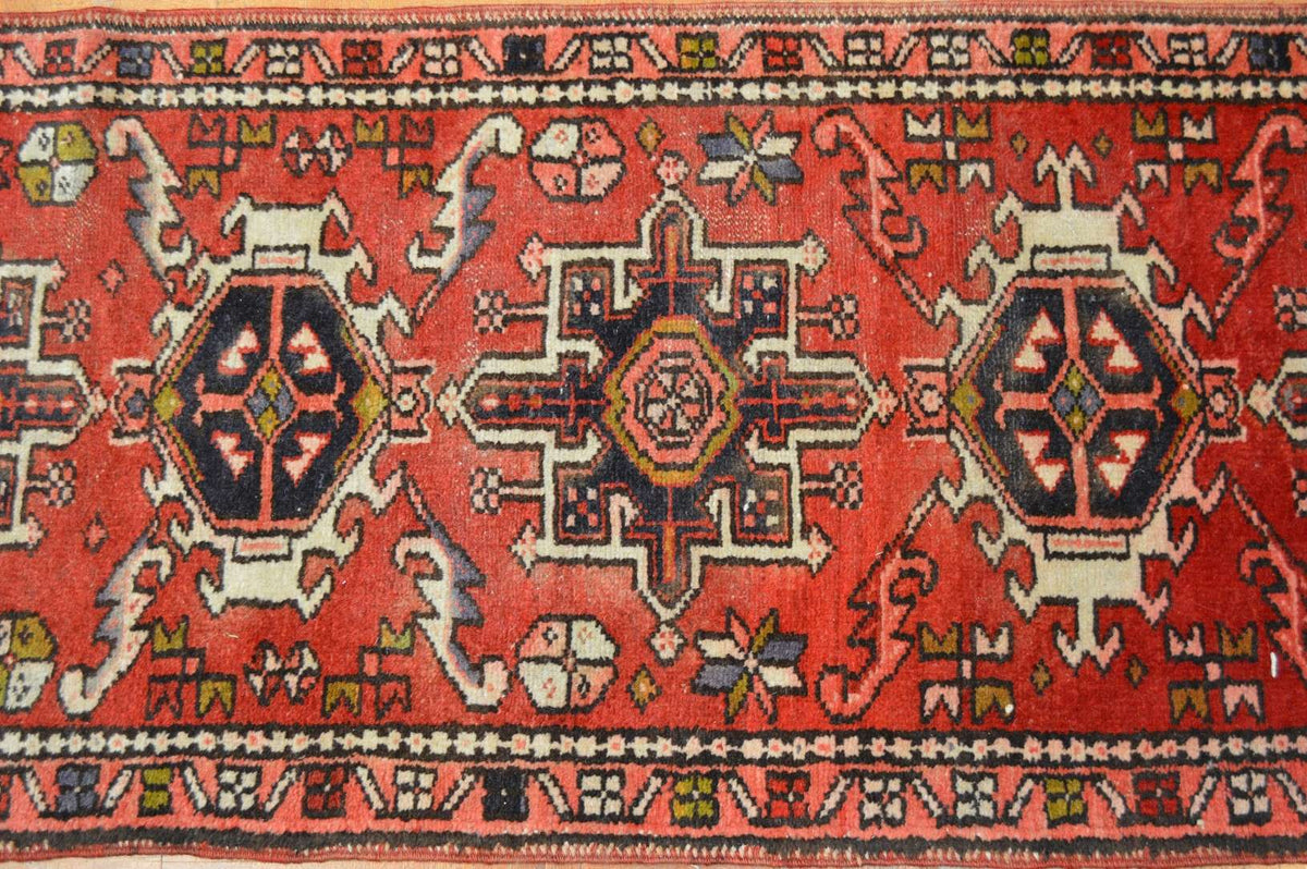 2' 3" x 14' 2" Persian Heriz Runner image 9