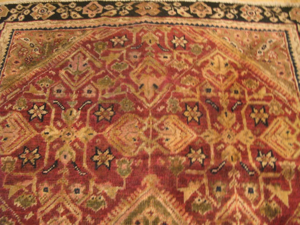4' 4" x 6' 9" Vintage Mahal Rug image 6