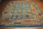 8' 2" x 9' 9" India Kilim Rug image 1