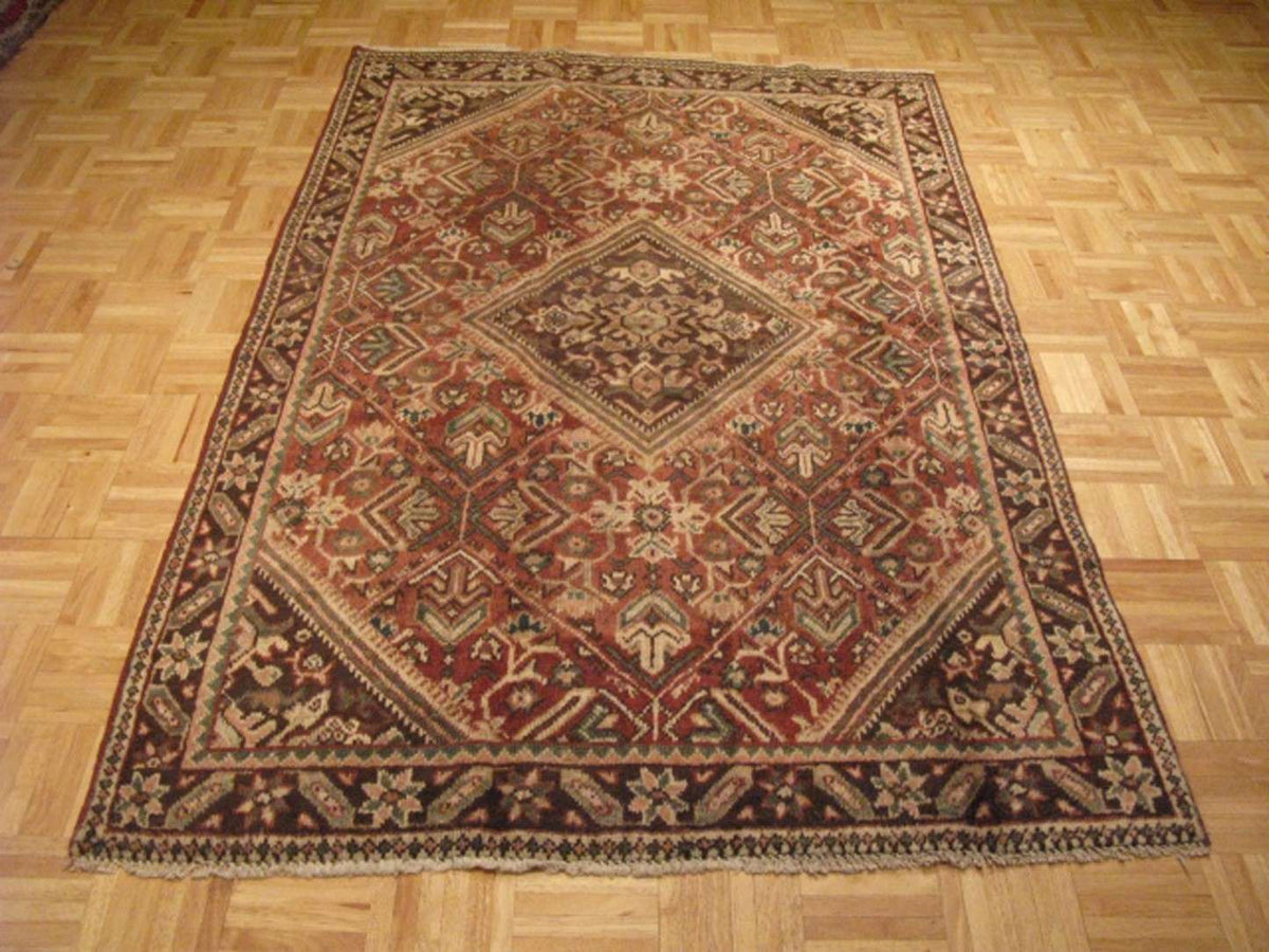 4' 3" x 6' 6" Persian Mahal Rug image 1