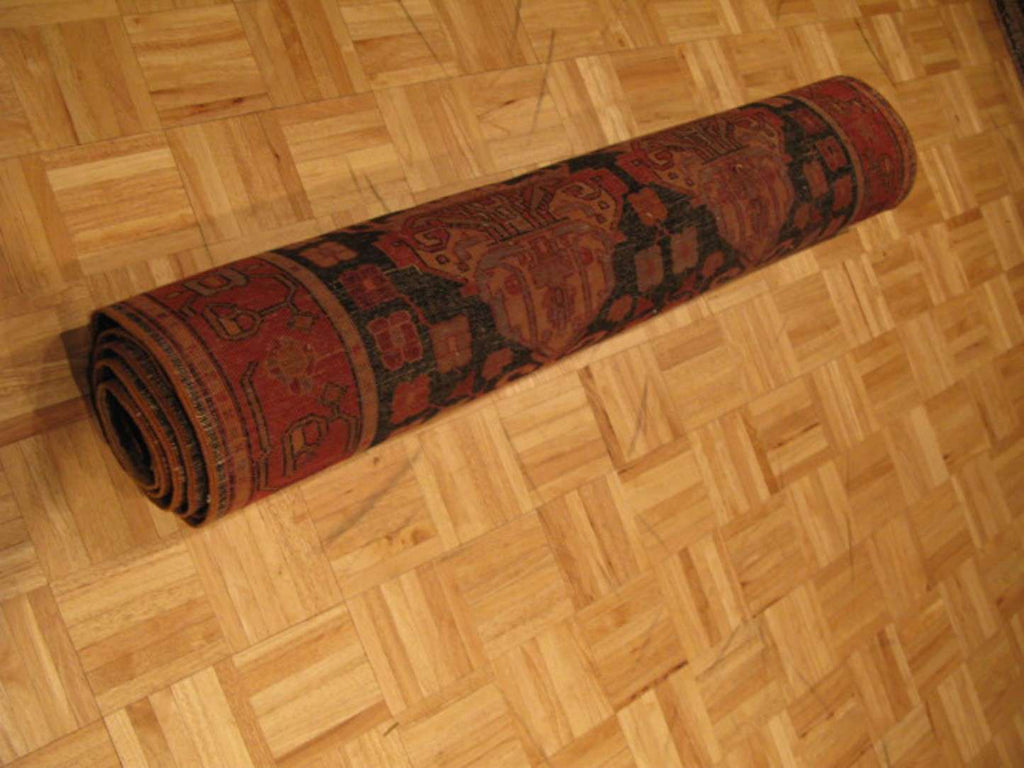 4' 8" x 10' 2" Caucasian Karabagh Runner image 12