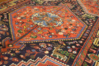 4' 1" x 6' 9" Persian Hamadan Rug image 10